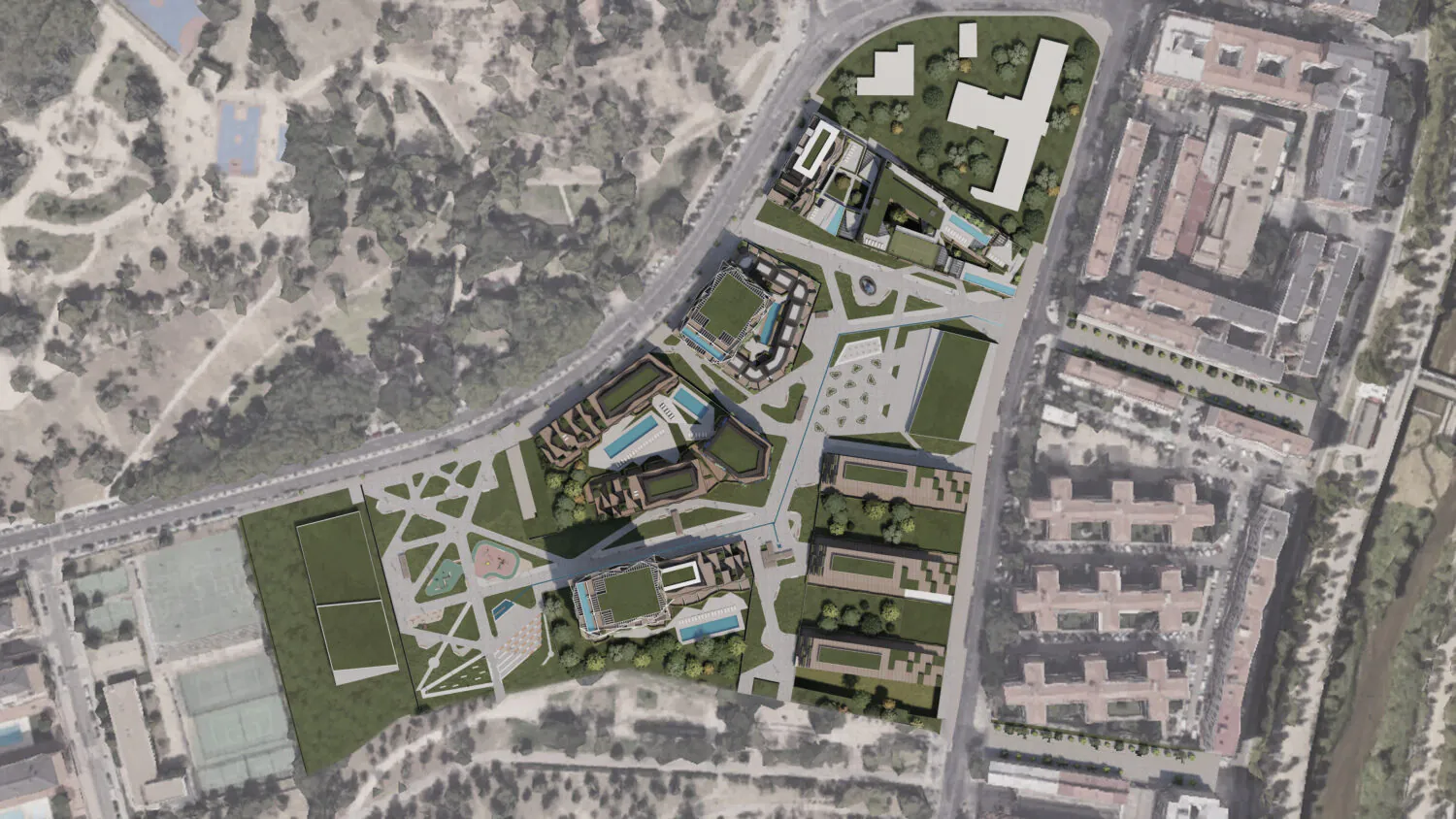 El Ayuntamiento aprueba inicialmente el proyecto de urbanización de Ermita del Santo, en el distrito de Latina.