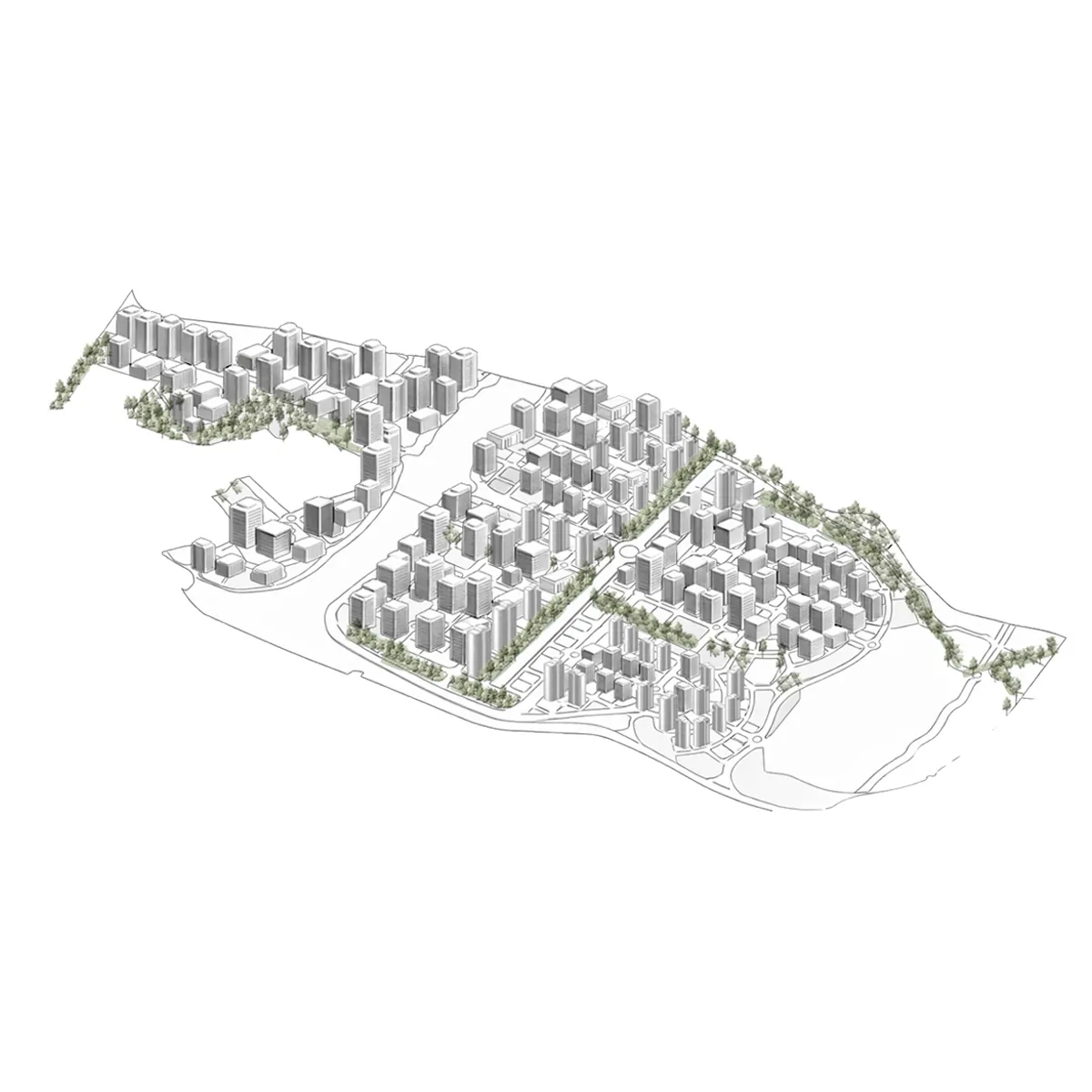 Mapa de Los Berrocales Madrid
