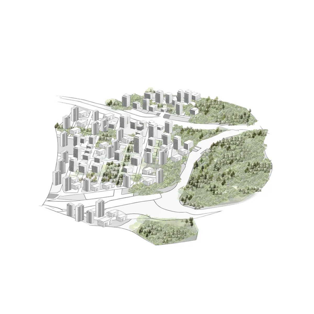 Mapa Los Cerros